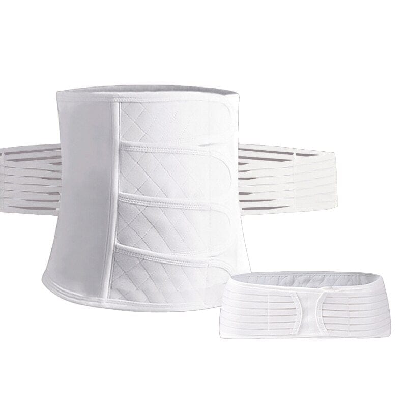 Proactive Baby White / M 2 in 1 Postpartum Belly Band Waist/Pelvis Belt