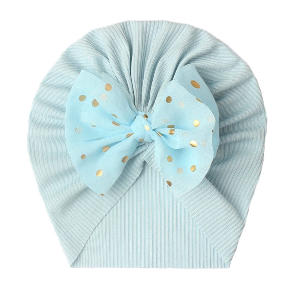 Proactive Baby Baby Headband Blue Baby Cute Big Floral Elastic Headband for Baby Girl