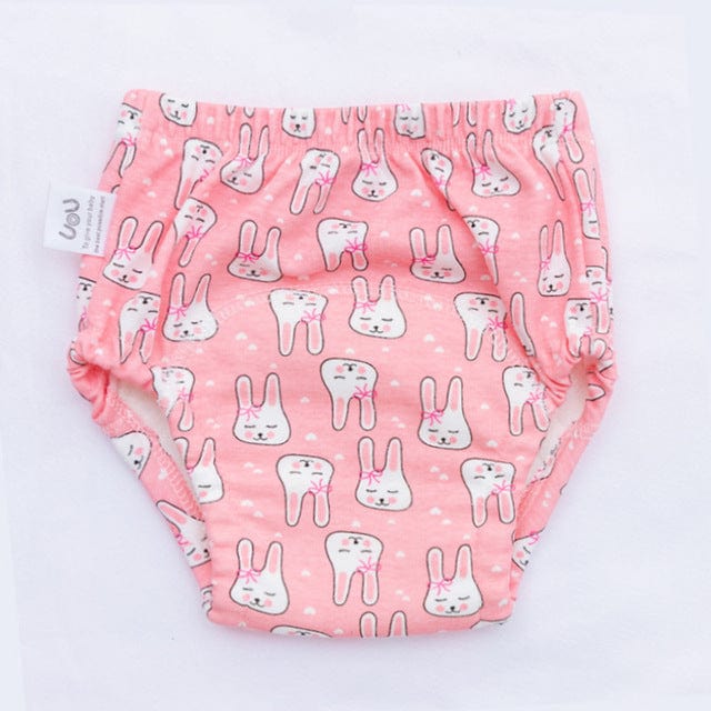 Proactive Baby Toddler Underwear Rabbit / S(0-9 kg) / Pack of 1 Unit Baby Potty Training Reusable Underwear/Diaper