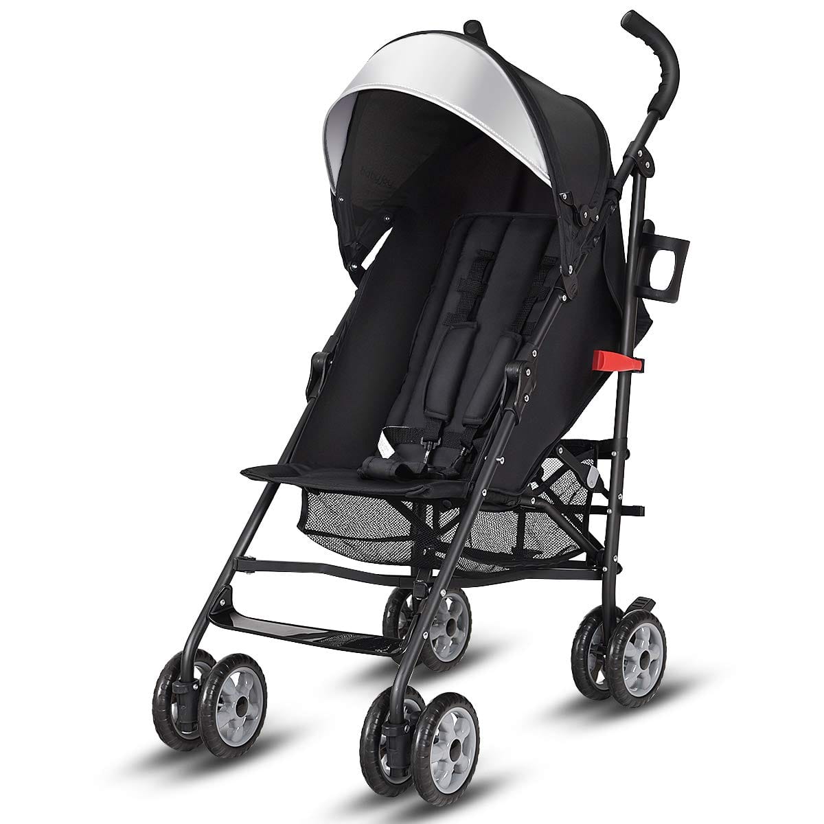 Proactive Baby Black BabyJoy™ Lightweight Foldable Travel Baby Stroller