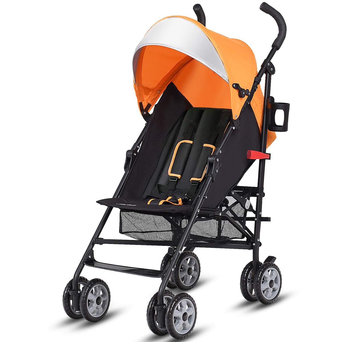 Proactive Baby Orange BabyJoy™ Lightweight Foldable Travel Baby Stroller