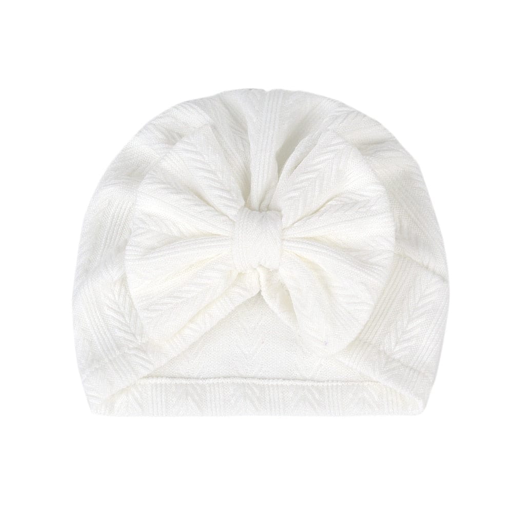 Proactive Baby Baby Headband Big Bow Soft Knitted Beanies for Baby Girls