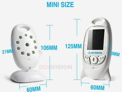 Proactive Baby BOAVISION Mini Infant Wireless Baby Monitor With Night Vision & Two-Way Talk