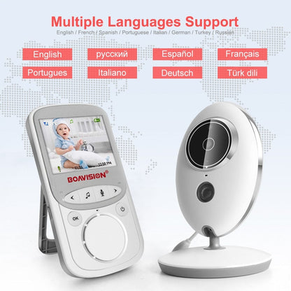 Proactive Baby BOAVISION Portable 2.4 Inch LCD Wireless Baby Monitor & Walkie Talk Camera