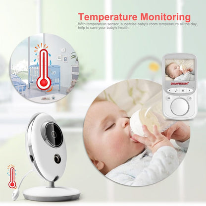 Proactive Baby BOAVISION Portable 2.4 Inch LCD Wireless Baby Monitor & Walkie Talk Camera