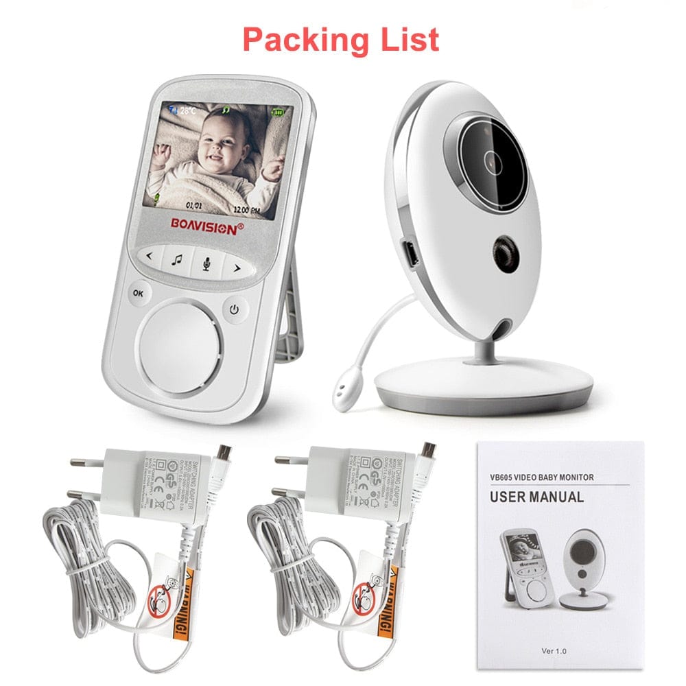 Proactive Baby BOAVISION Portable 2.4 Inch LCD Wireless Baby Monitor & Walkie Talk Camera