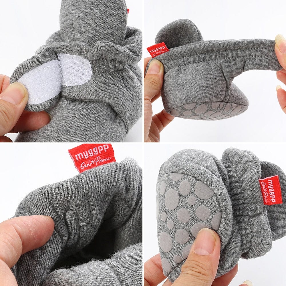 Proactive Baby Baby Cute Winter Boots Boy/Girl Shoes With White Strip- Baby Booties Comfortable Soft, Anti-slip, Warm, Infant Shoes