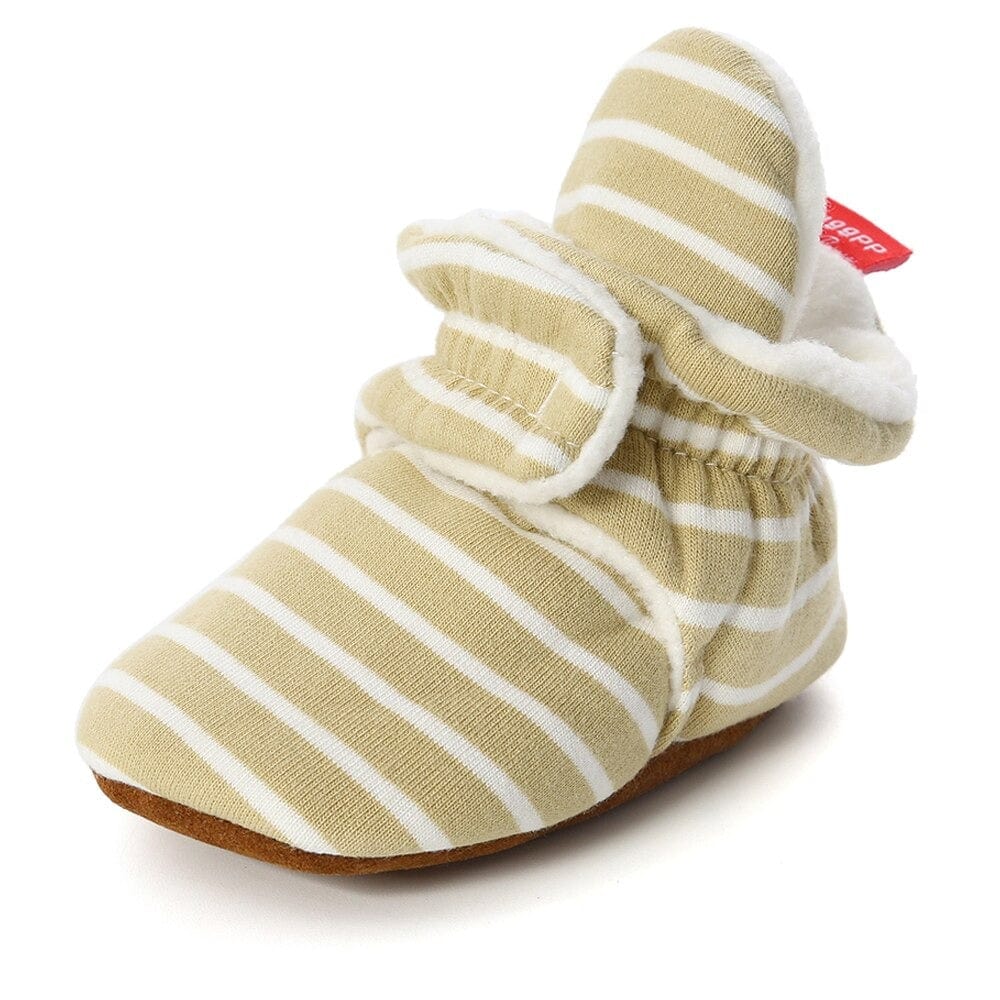 Proactive Baby Baby Cute Winter Boots Boy/Girl Shoes With White Strip- Baby Booties Comfortable Soft, Anti-slip, Warm, Infant Shoes