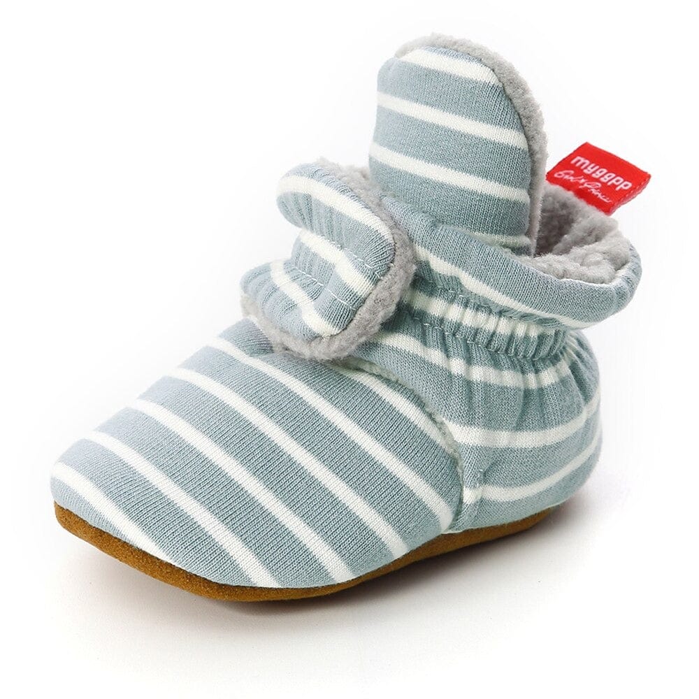 Proactive Baby Baby Cute Winter Boots Boy/Girl Shoes With White Strip- Baby Booties Comfortable Soft, Anti-slip, Warm, Infant Shoes