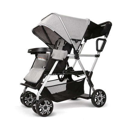 Proactive Baby CynaBaby Double Stroller Twins With Cozy