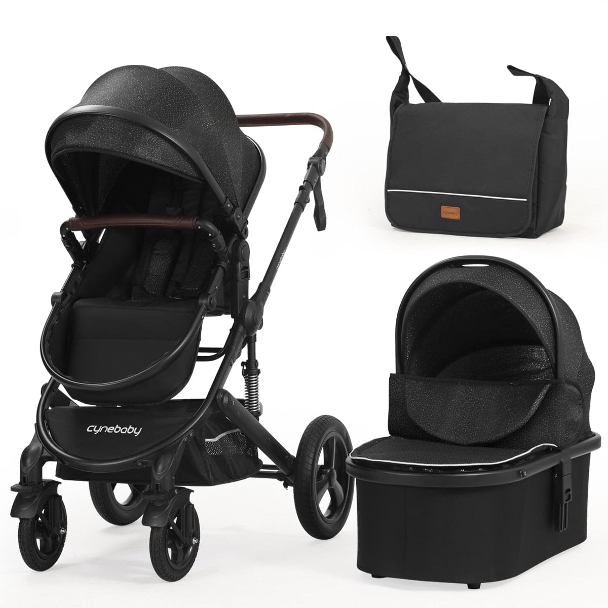 Proactive Baby Cynebaby 2 in 1 Convertible Cradle Stroller