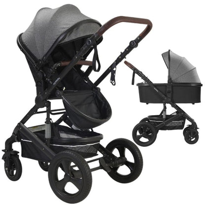 Proactive Baby United States / Grey Cynebaby 2 in 1 Convertible Cradle Stroller