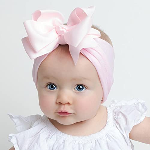 Proactive Baby Baby Headband Grosgrain Baby Girl Bow Headbands for Newborns Babies Age 0-36 Months