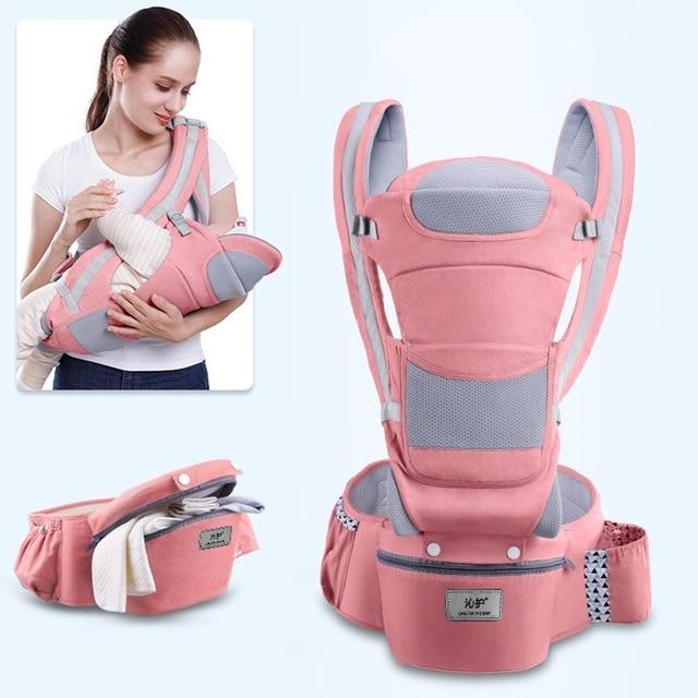 Proactive Baby Baby Carrier Pink Kangaroo™ Ergonomic Baby Carrier