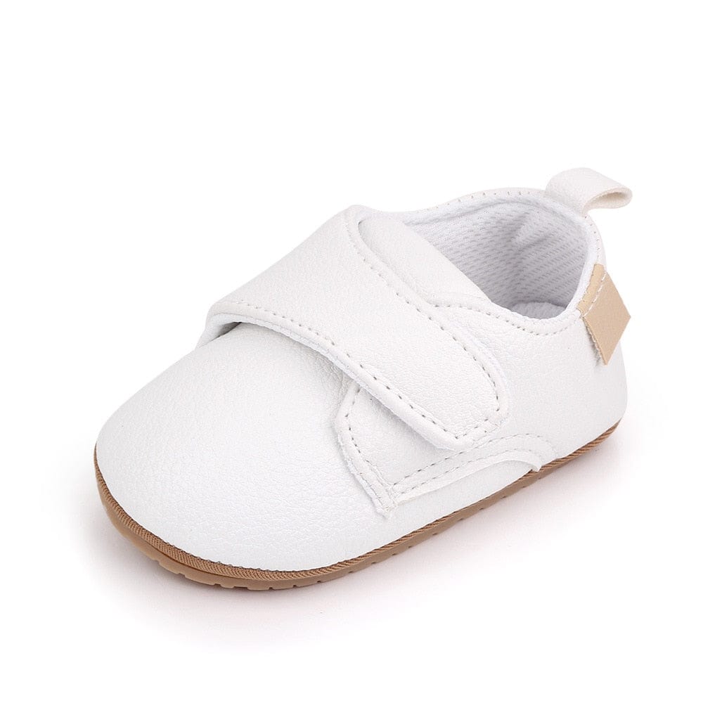 Proactive Baby White / 0-6 Months LoveBaby Newborn Baby Shoes With Rubber Sole Anti-slip First Walkers For Infant