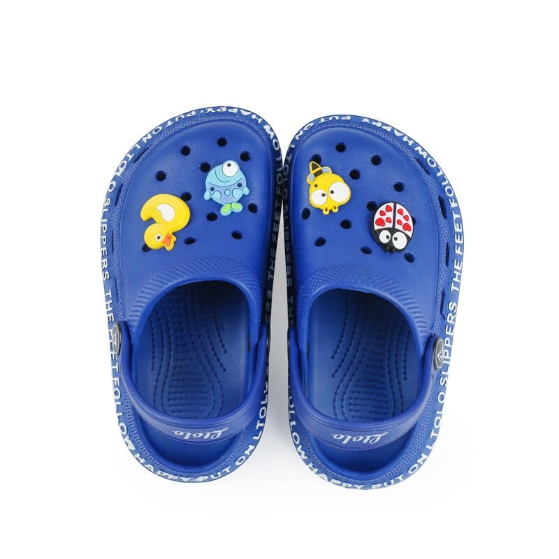 Proactive Baby Baby Footwear ROYAL BLUE / 23-24  134MM LTOLO Children Mules Clogs For Kids I Baby Sliders