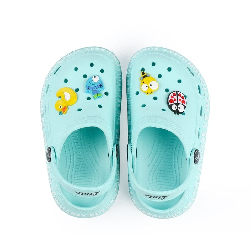 Proactive Baby Baby Footwear SKYBLUE / 23-24  134MM LTOLO Children Mules Clogs For Kids I Baby Sliders