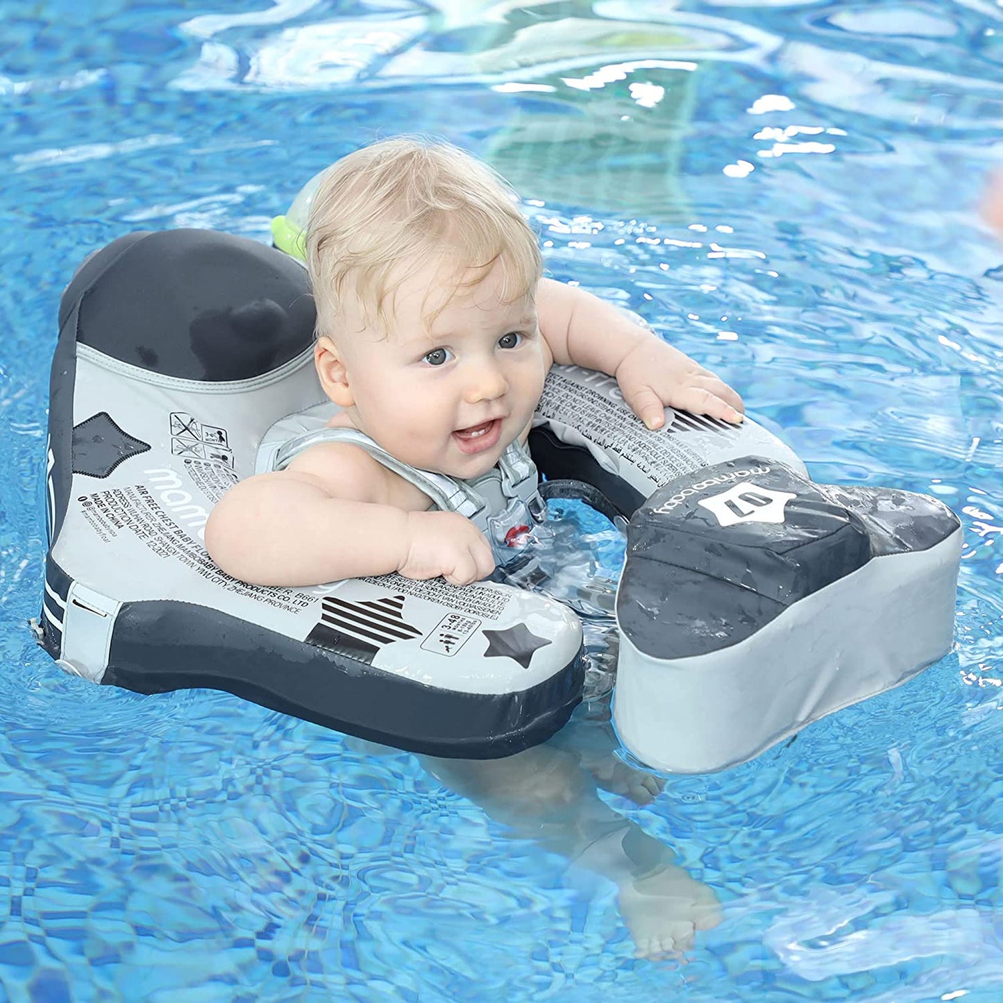 Proactive Baby Mambobaby Baby Float with Sun Canopy - Airplane Variant