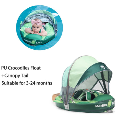 Proactive Baby New Mambobaby Non-Inflatable Float with Canopy for Infant