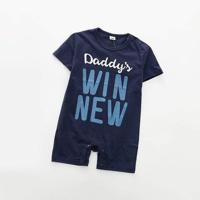 Proactive Baby Baby Clothing Daddy's Win / 3M Newborn Baby Stylish Clothes