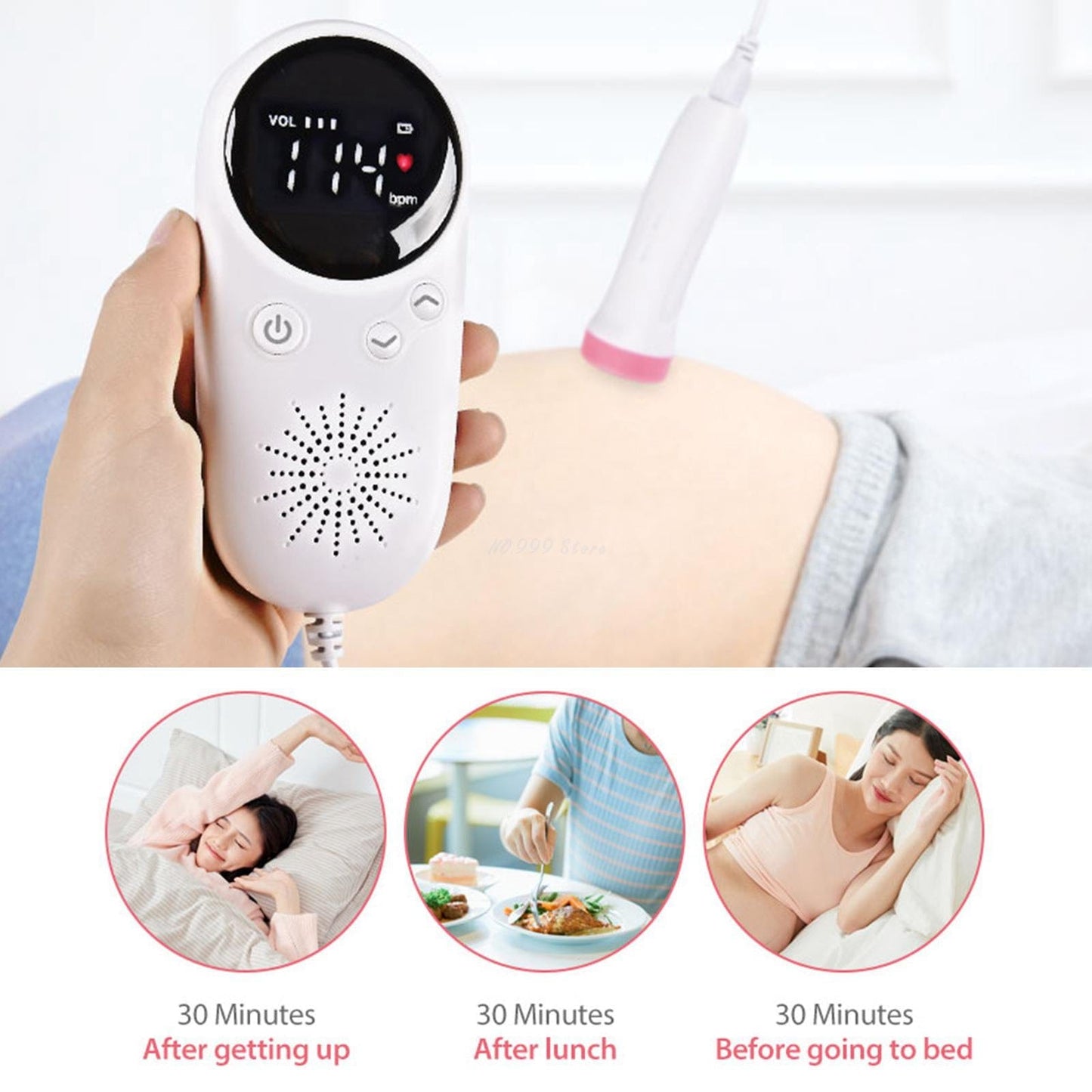 Proactive Baby NewTechno™ Baby Fetal Doppler