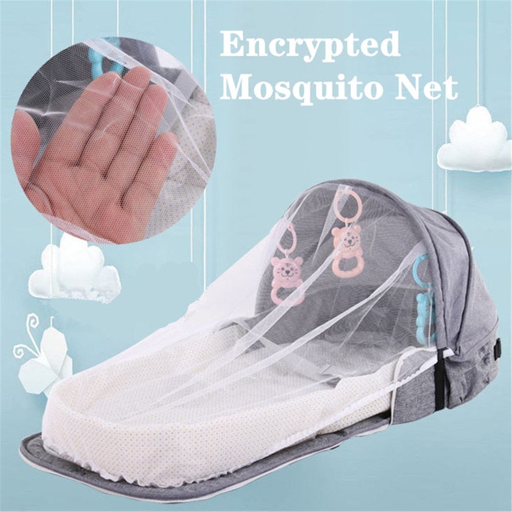 Proactive Baby Portable Baby Bed for Newborn with Mosquito