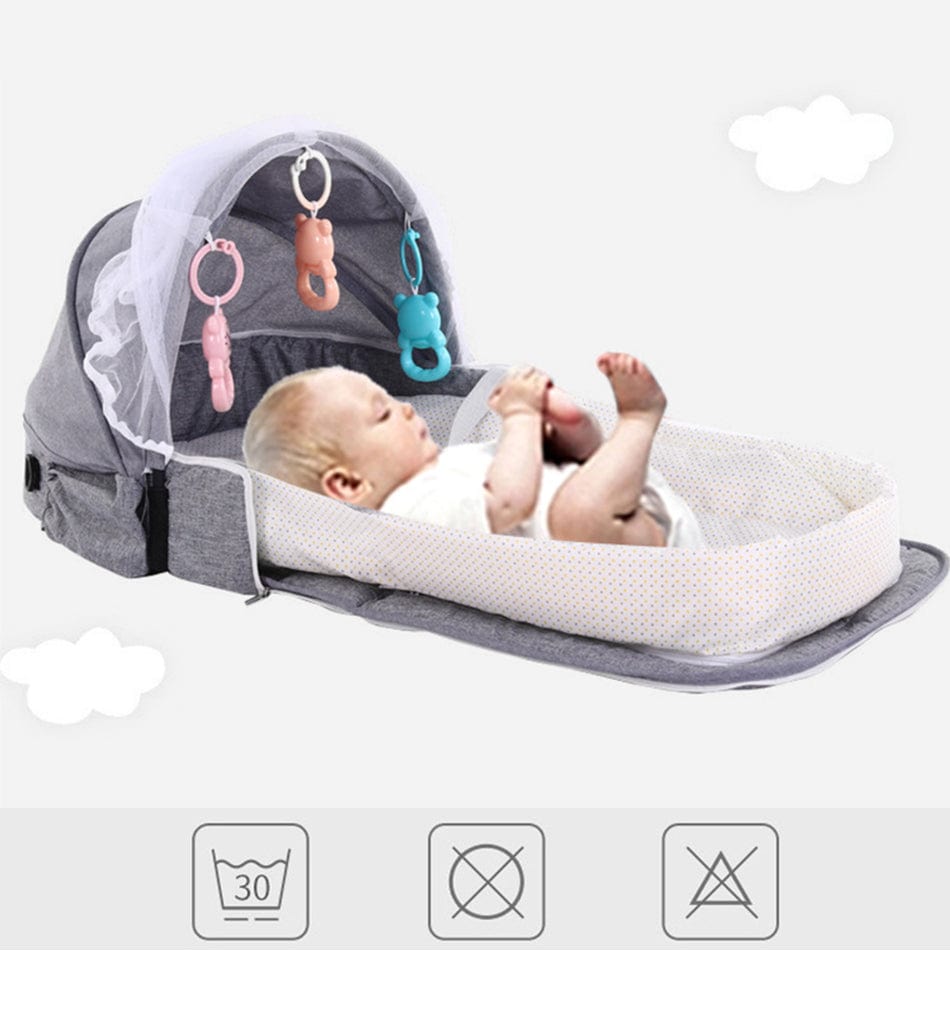 Proactive Baby Portable Baby Bed for Newborn with Mosquito