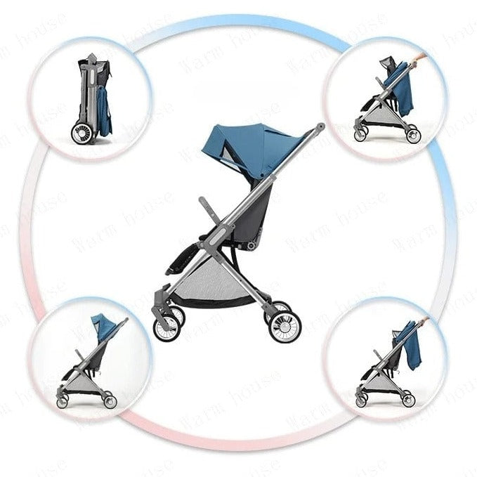 Proactive Baby Baby Strollers ProactiveBaby® Compact Lightweight Stroller