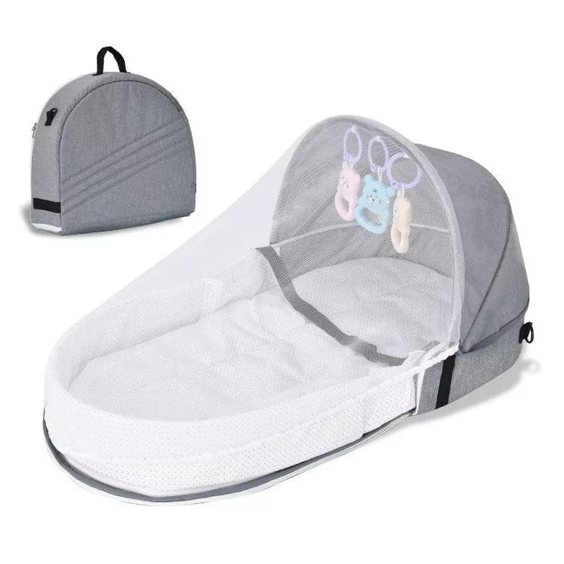 Proactive Baby gray ProBaby Portable Baby Bed for Newborn with Mosquito Net