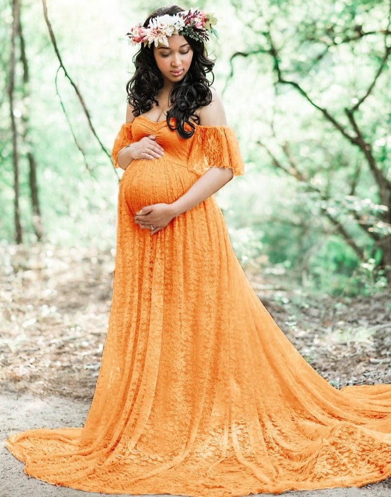 Proactive Baby Pregnancy Cloths Stunning Maternity Dresses For Photo Shoot Pregnant Dress Lace Maxi Gown