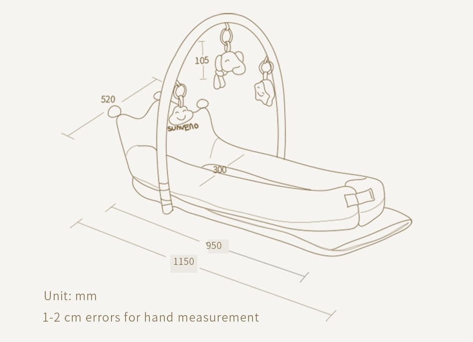 Proactive Baby Sunveno Baby Co Sleeping Crib and Baby Bed