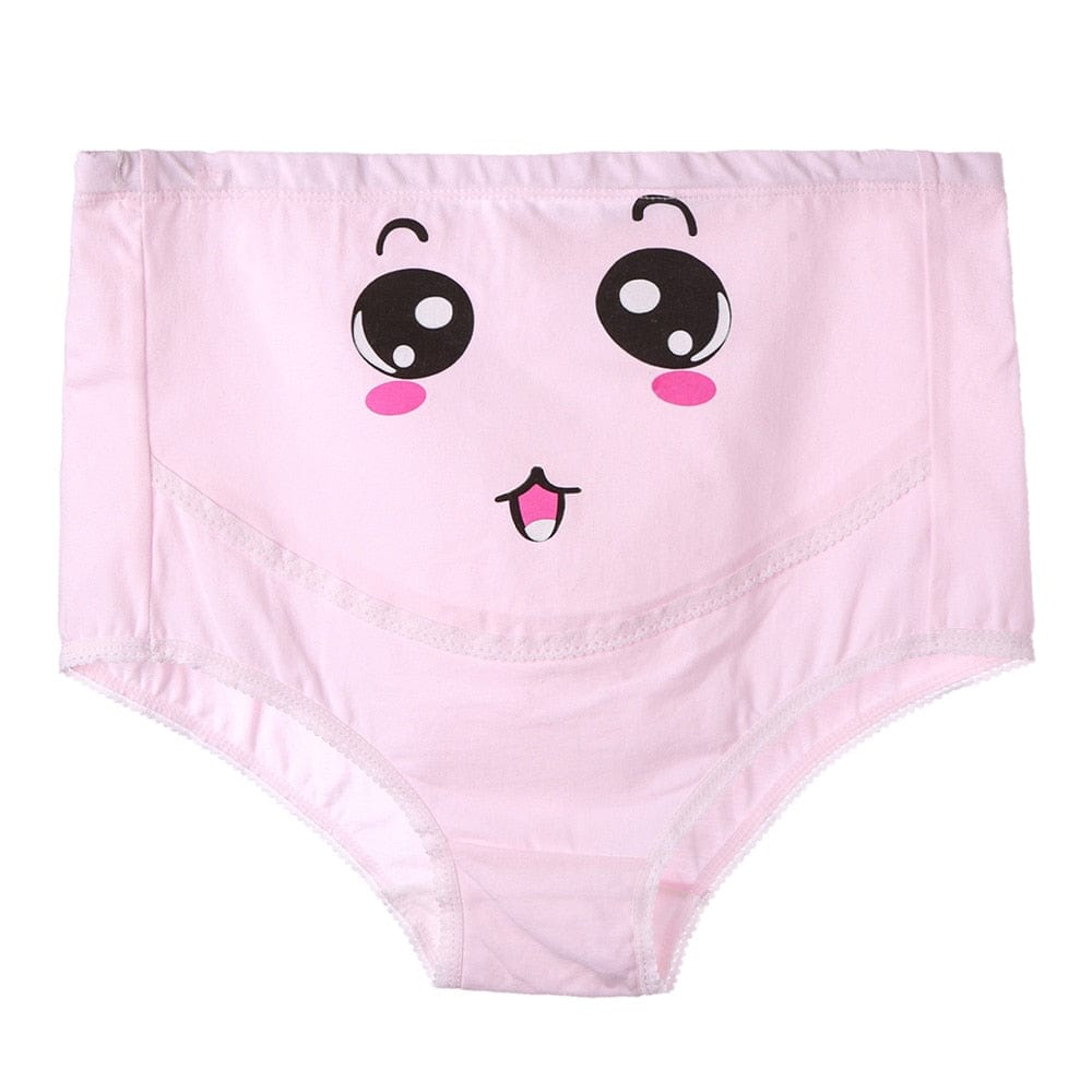 Proactive Baby Pink / M Women Maternity Panties Under The Bump Underwear