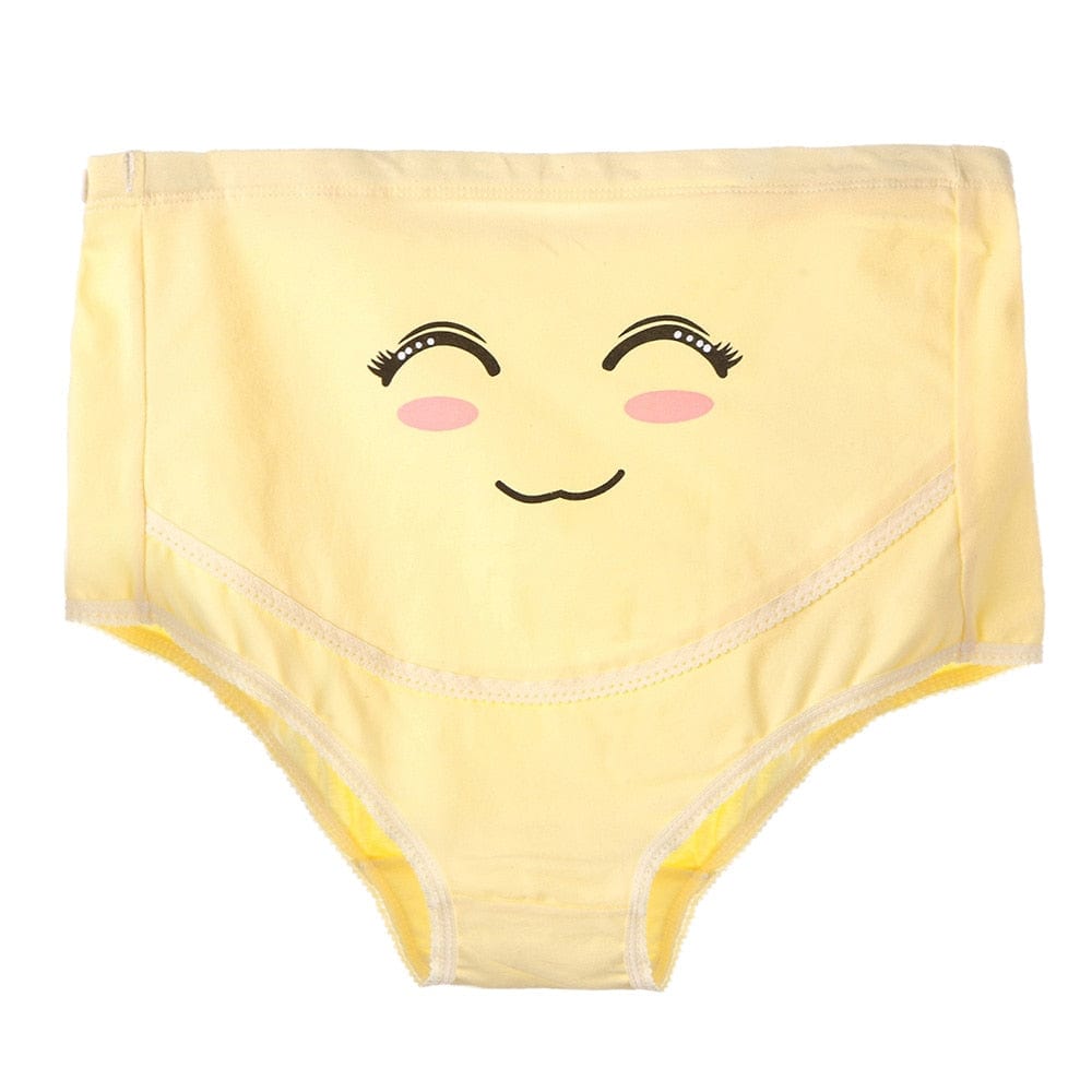 Proactive Baby Yellow / M Women Maternity Panties Under The Bump Underwear